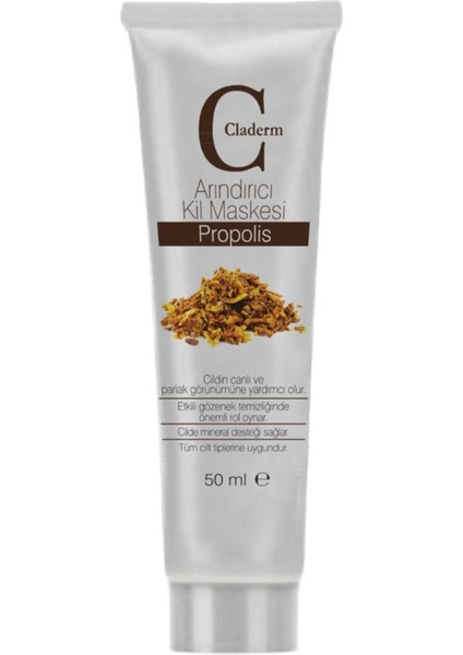 Propolis İçerikli Krem Yüz Maskesi 50 ml Tüm Cilt Tiplerine Uygun Nemlendirici ve Arındırıcı fiyatları