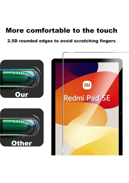 Xiaomi Redmi Pad Se 11 Inç Uyumlu Ekran Koruyucu Darbe Emici Esnek Nano Cam indirimleri