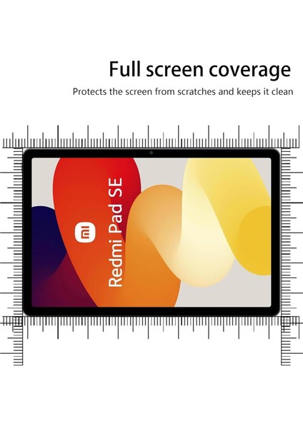 Xiaomi Redmi Pad Se 11 Inç Uyumlu Ekran Koruyucu Darbe Emici Esnek Nano Cam