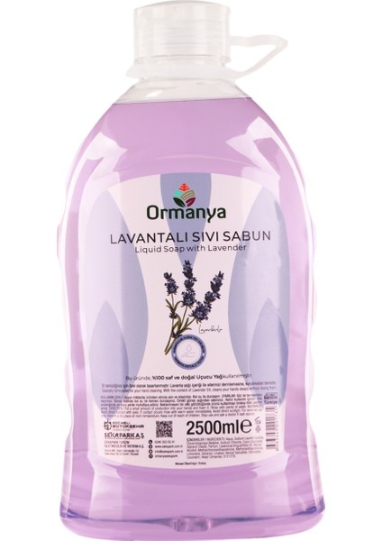Lavantalı Sıvı El Sabunu 2500 ml