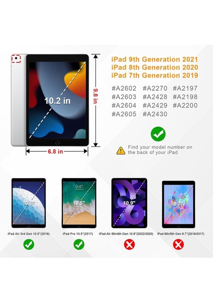 Ipad 8. / 9. Nesil 10.2 Inç Uyumlu Ekran Koruyucu Darbe Emici Esnek Nano Cam fiyatları
