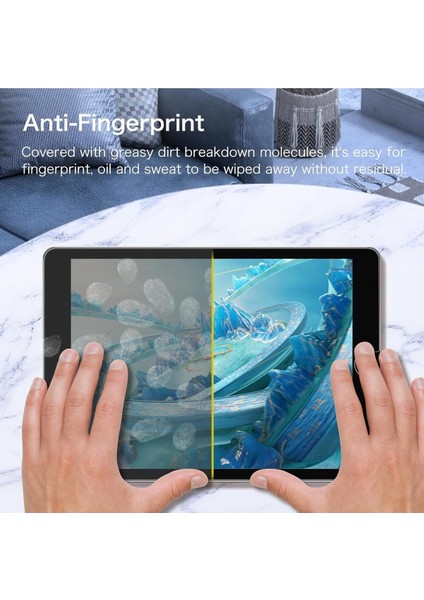 Ipad 8. / 9. Nesil 10.2 Inç Uyumlu Ekran Koruyucu Darbe Emici Esnek Nano Cam