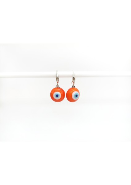 Turuncu Küpe Murano Cam El Yapımı modelleri