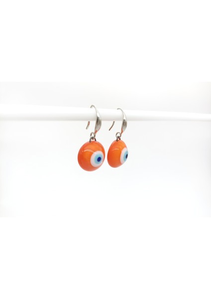 Turuncu Küpe Murano Cam El Yapımı indirimleri