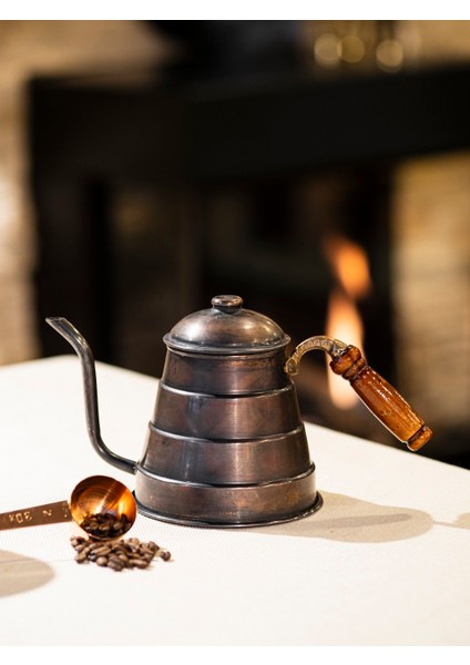 Bakır Demlik Dilimli Model Oksitli Renk fiyatları