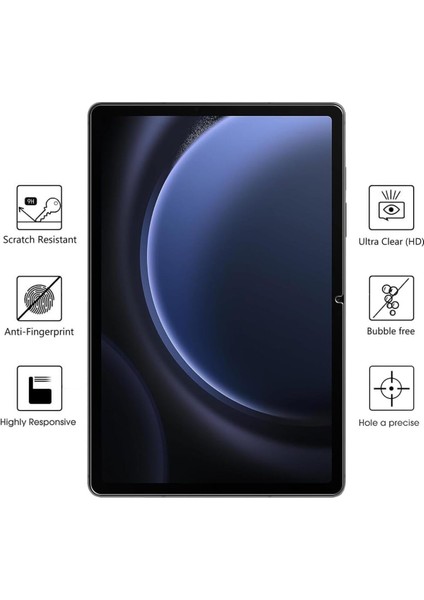 Samsung Galaxy Tab S9 Fe X510 Uyumlu Ekran Koruyucu Darbe Emici Esnek Nano Cam fırsatları