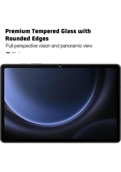 Samsung Galaxy Tab S9 Fe X510 Uyumlu Ekran Koruyucu Darbe Emici Esnek Nano Cam
