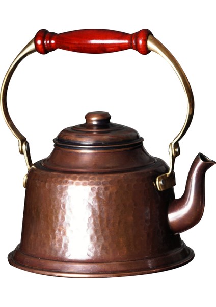 Bakır Demlik Maraş Model Oksitli Bakır Renk