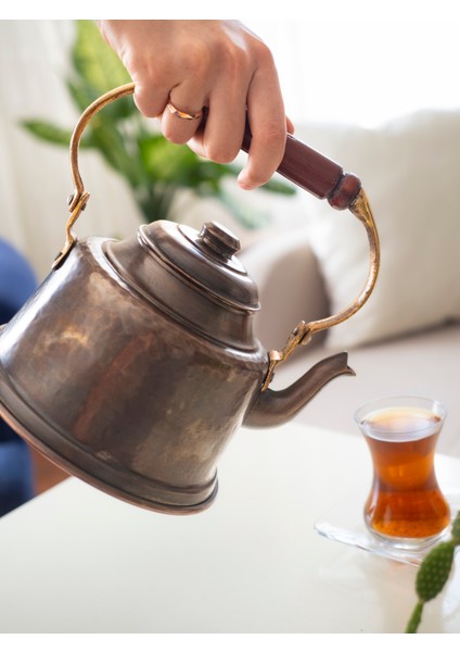 Bakır Demlik Maraş Model Oksitli Bakır Renk modelleri