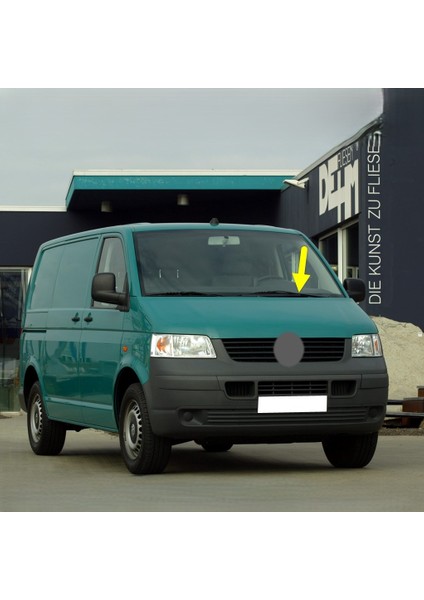 Vw Transporter 2004-2010 Ön Cam Sol Silecek Kolu 7H1955409C Kanca Tip