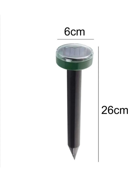 Solar Güneş Enerjili Akrep,köstebek,yılan Fare Kovucu 750-1000 M2 Etkili Yuvarlak indirimleri