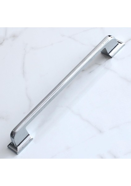 Metal Mutfak Mobilya Çekmece Mutfak Dolap Dolabı Kulpları Kapak Kulbu Kulpu 192 mm Krom( 10 Adet) fiyatları