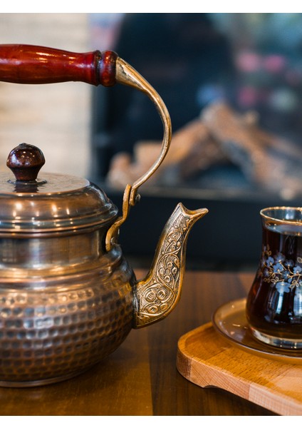 Bakır Demlik İtalyan Model Oksit Renk indirimleri