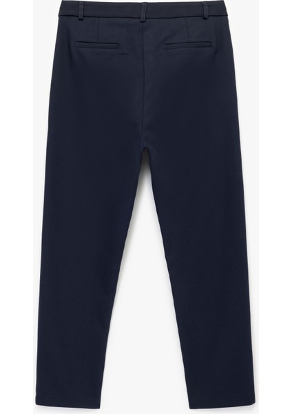 Normal Bel Yan Cepli Kumaş Cigarette Pantolon fiyatları