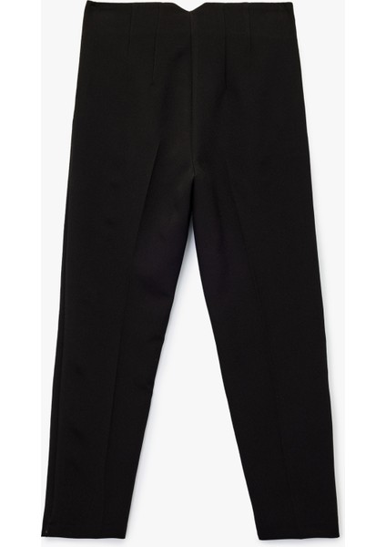 Regular Fit Yüksek Bel Cigarette Kumaş Pantolon fiyatları