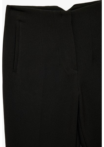 Regular Fit Yüksek Bel Cigarette Kumaş Pantolon modelleri