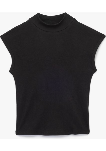 Kolsuz Pamuklu Dik Yaka Tişört modelleri