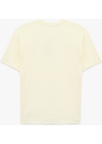 Kısa Kollu Bisiklet Yaka Nakışlı Oversize Tişört fırsatları