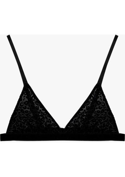 Rahat Kalıp Tül Üçgen Bralet