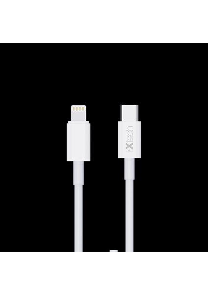 IX-UC022 Type-C To Lightning 30 cm Şarj ve Data Kablosu