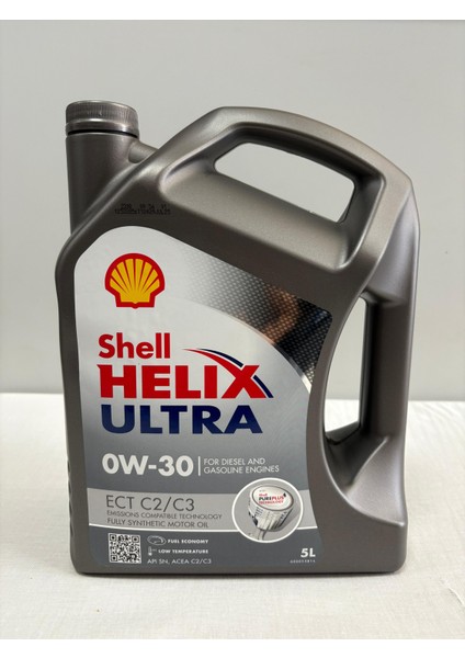 Helix Ultra Ect C2/c3 0W30 5l Motor Yağı (Üretim Tarihi 2025)