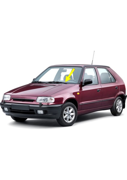 Skoda Felicia 1995-2001 Sol Ön Cam Silecek Kolu 6U1955409C