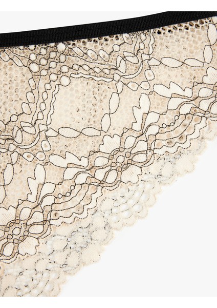 Rahat Kalıp Dantelli Brazilian Külot modelleri