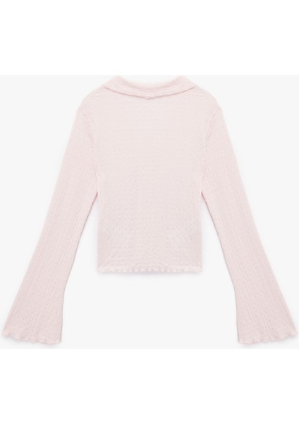 Bürümcük Kumaş Klasik Yaka Slim Fit Düğmeli Ispanyol Uzun Kollu Tişört fırsatları