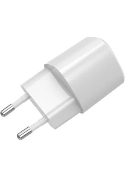 IX-CC018 20W Type-C ve USB Çift Portlu Mini Hızlı Şarj Adaptörü