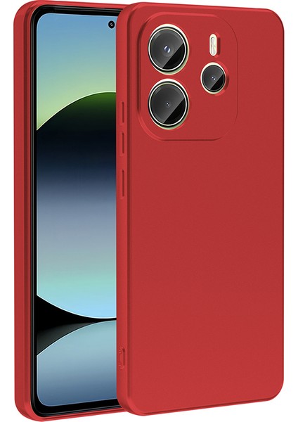 Redmi Note 14 4g Ile Uyumlu Kılıf Esnek Leger Silikon Kapak