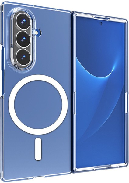 iPhone 16 Pro Kılıf Ile Uyumlu Magsafe Özellikli Şeffaf Porten Kapak fiyatları