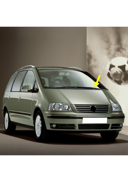 Vw Sharan 2001-2010 Silecek Kolu Ön Cam Sol Sürücü Taraf 7M3955409B