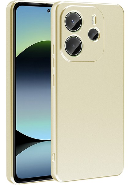 Redmi Note 14 4g Ile Uyumlu Kılıf Esnek Leger Silikon Kapak