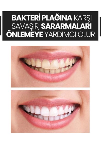 Doğal Diş Beyazlatma Tozu - Kimyasal İçerik Yok, Hindistan Cevizi ve Aktif Karbon ile 50 g modelleri