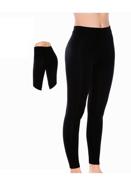 Kadın % 95 Modal % 5 Elastane Modal Tayt