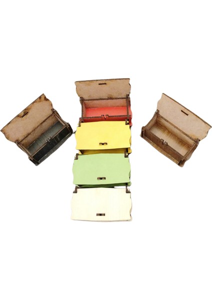 Şık ve Renkli Mdf Hediye Kutuları