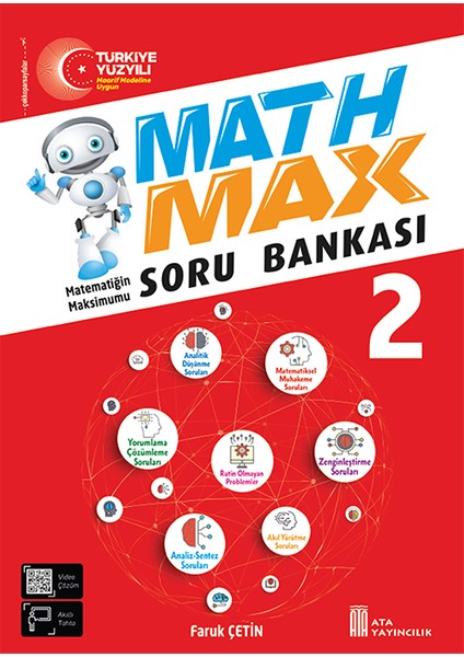 Math Max 2. Sınıf Yeni Nesil Matematik Soru Bankası ve Öğrenci Çalışma Kitabı