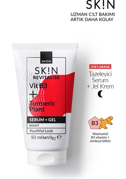 Sk!n Tazeleyici Serum + Jel Krem 50 Ml. fiyatları