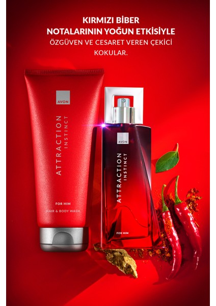 Attraction Instict Erkek Saç ve Vücut Şampuanı 200 Ml. fırsatları