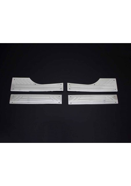 Iç Kapı Eşiği Krom 4 Parça Doblo Panel Van Lav 2010 ve Sonrası Modeller Için