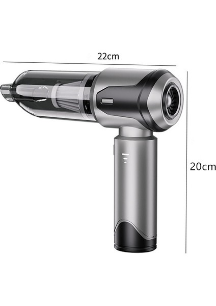 16000PA Güçlü Portatif 3 Kademeli Tabilir Vakumlu Kablosuz Üflemeli Mini Araç Süpürgesi fırsatları