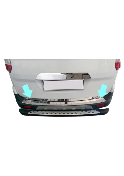 Arka Tampon Eşiği Krom Connect Panel Van Lav 2002-2014 Arası Modeller Için fiyatları