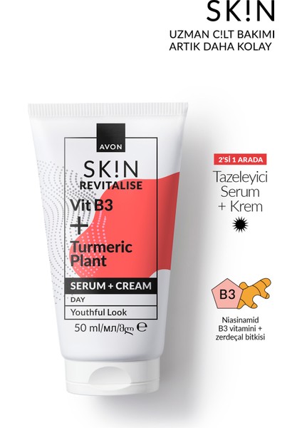 Sk!n Tazeleyici Krem + Serum 50 Ml. fiyatları