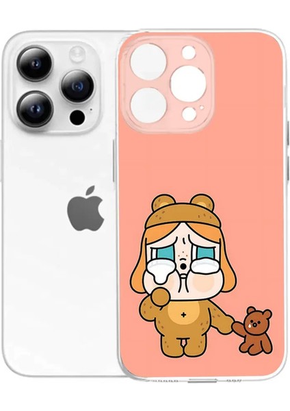 Iphone Için Sevimli C-Crybaby Bebek Telefon Kılıfı 16,15,14,13,12,11 Pro, Max, Plus, X, Xs, Xr, Se, Mini Şeffaf Silikon Yumuşak Renk: Z5/malzeme: Iphonexsmax (Yurt Dışından)