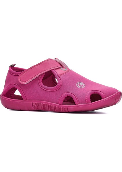 Günlük Unisex Çocuk Aqua Sandalet Esnek Kaymaz Taban Cırtlı Yazlık Deniz Kreş Ayakkabı 141