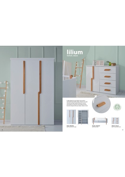 Lilium Çocuk Odası Takımı modelleri
