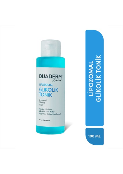Liposomal Glikolik Tonik Arındırıcı Etkiyle Tüm Cilt Tipleri İçin 100 ml