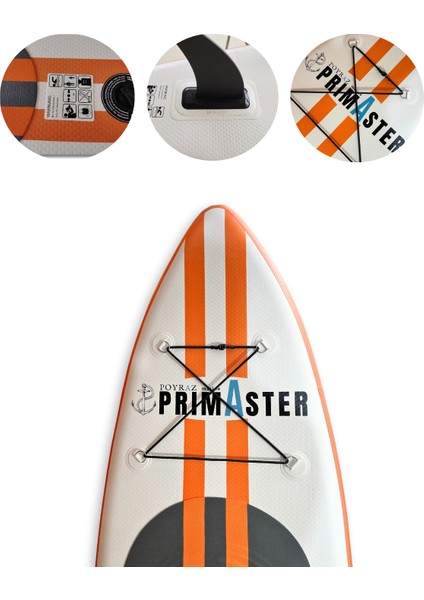 Paddle Board Stand Up Sup Şişme Sörf Tahtası 305*75*15 cm fırsatları