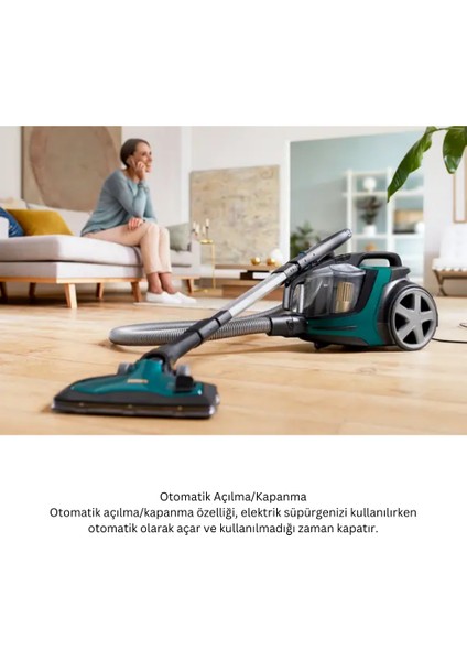 Marathon Ultimate 899 W Toz Torbasız Elektrikli Süpürge, Powercyclone 10, Triactive Ultra LED Başlık , XB9185/07