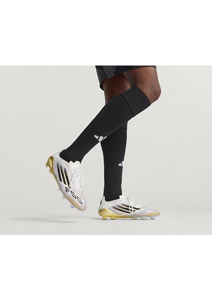 F50 Elite Fg Erkek Çim Zemin Kramponu JH7617 Beyaz indirimleri